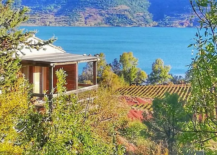 22 M2, Terrasse Vue Montagne, Dans Propriete Face Au Du Salagou