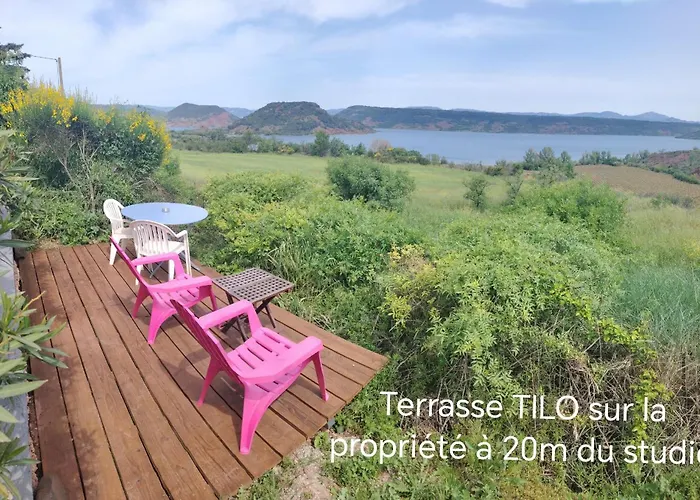 Διαμέρισμα 22 M2, Terrasse Vue Montagne, Dans Propriete Face Au Du Salagou